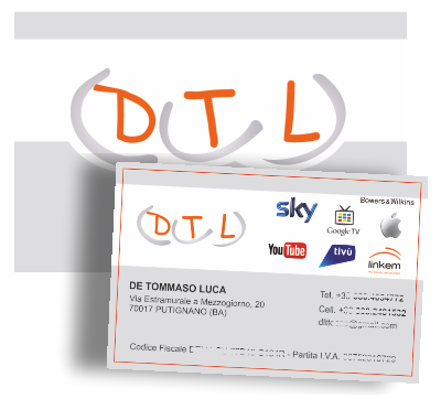 Biglietto da visita dtl Putignano.